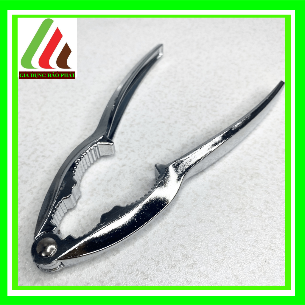 Kềm kìm Kẹp càng cua ghẹ, hạt óc chó tách vỏ cứng bằng inox sáng bóng sang trọng dễ dàng sạch sẽ