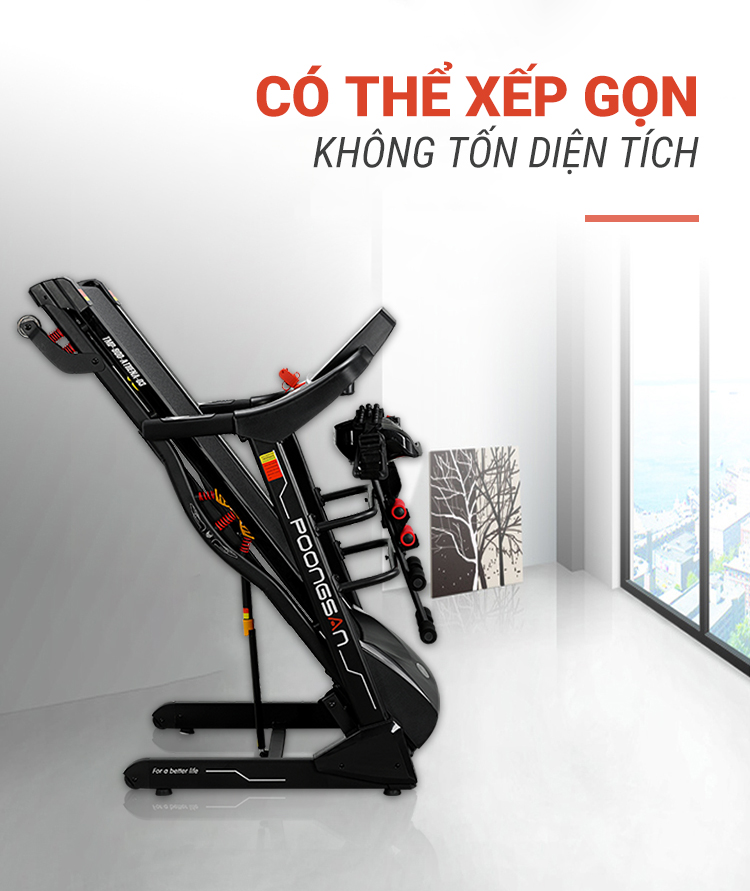 Máy tập chạy bộ Poongsan TMP-900
