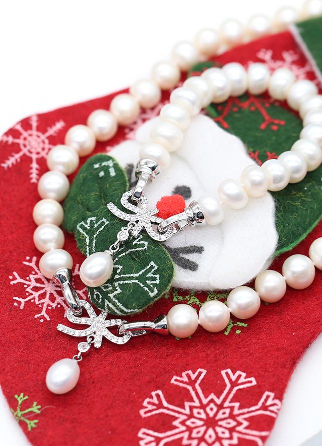 Bộ Trang Sức Ngọc Trai Cao Cấp Pearl BODB-1102 Bảo Ngọc Jewelry