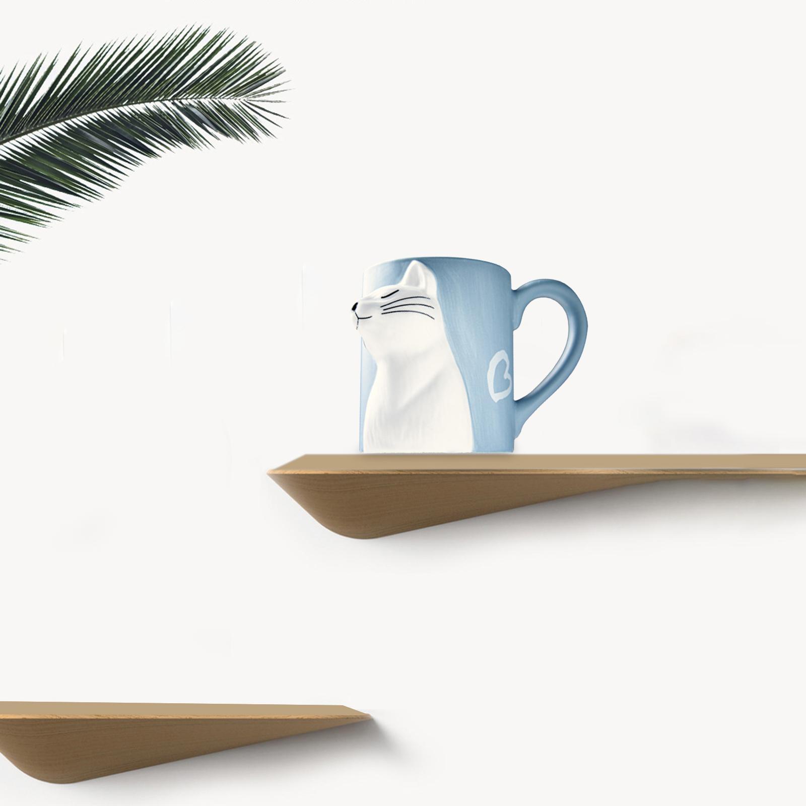 Lovely Cat Mug Camping Mug Tea Cup for Newlyweds Wedding Gift