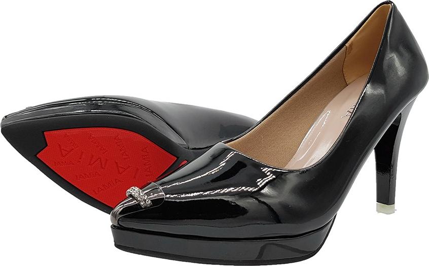 Giày Đế Đúp Gót Nhọn Cao 9cm Dáng Xinh Trẻ Trung Đế Chắc Không Đau Chân 9P0816