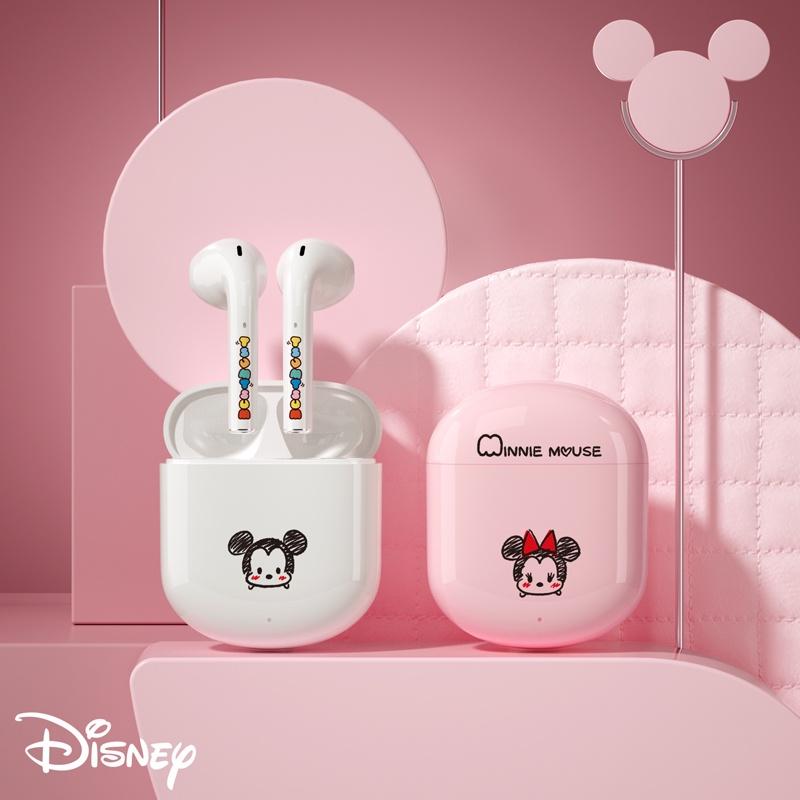 Tai Nghe Bluetooth Không Dây , Thiết Kế Kute, Pin Siêu Trâu LY-201  Disney Type C Đẹp Có Mic Âm Thanh