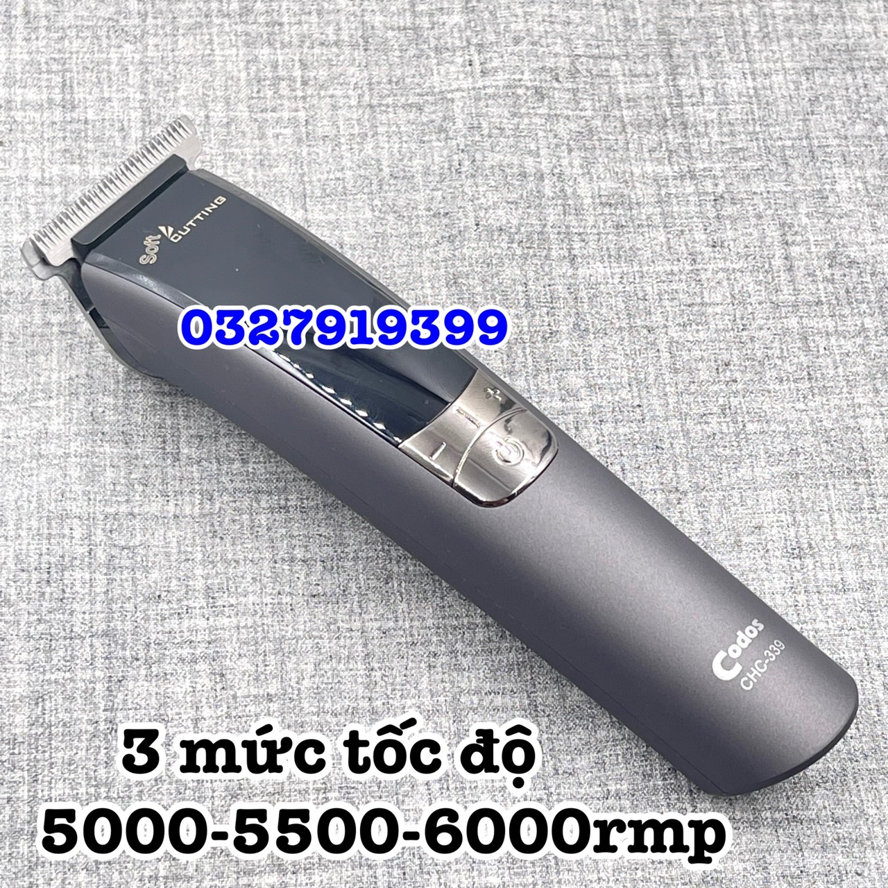 Tông đơ chấn viền cao cấp CODOS 339 - tăng tốc
