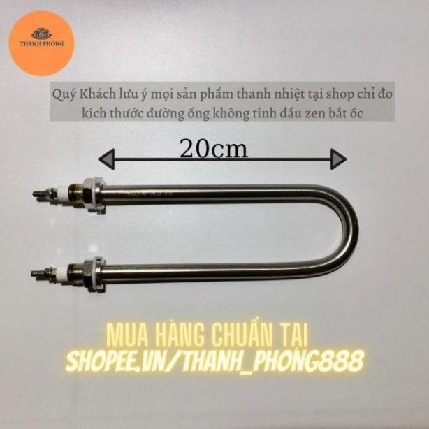Thanh Nhiệt Điện Trở Chữ U 220V 380V , Thiết Bị Linh Kiện Nồi Phở , Nồi Đun Nước...inox 304