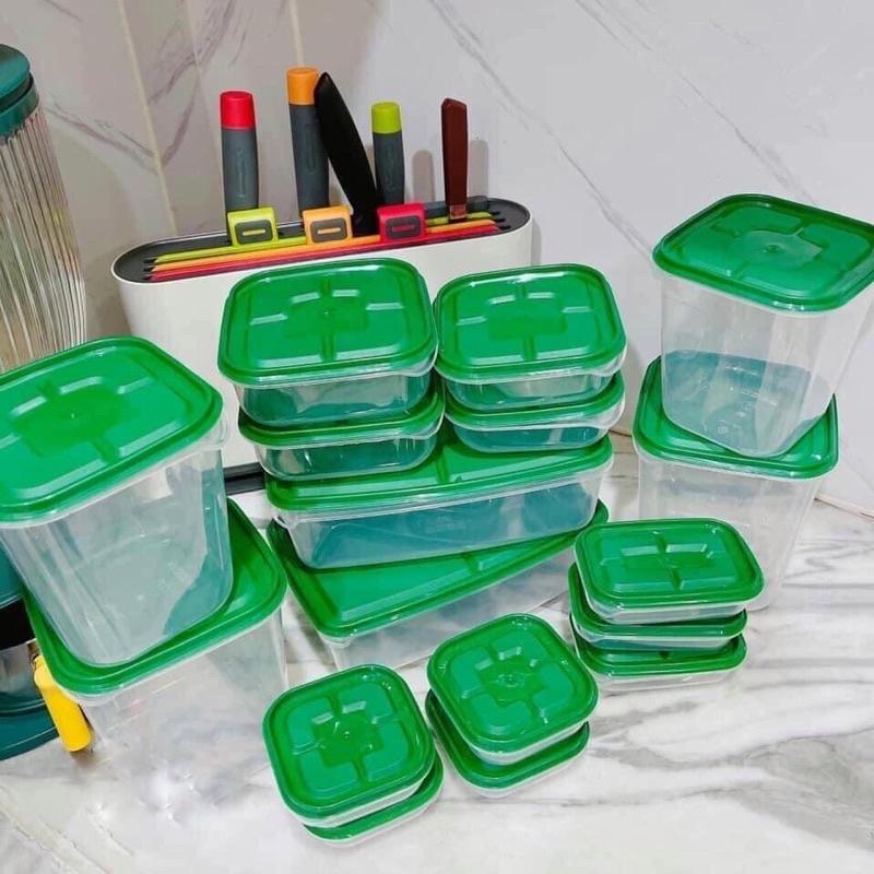 Bộ Hộp Nhựa Đựng Thức Ăn 17 Món