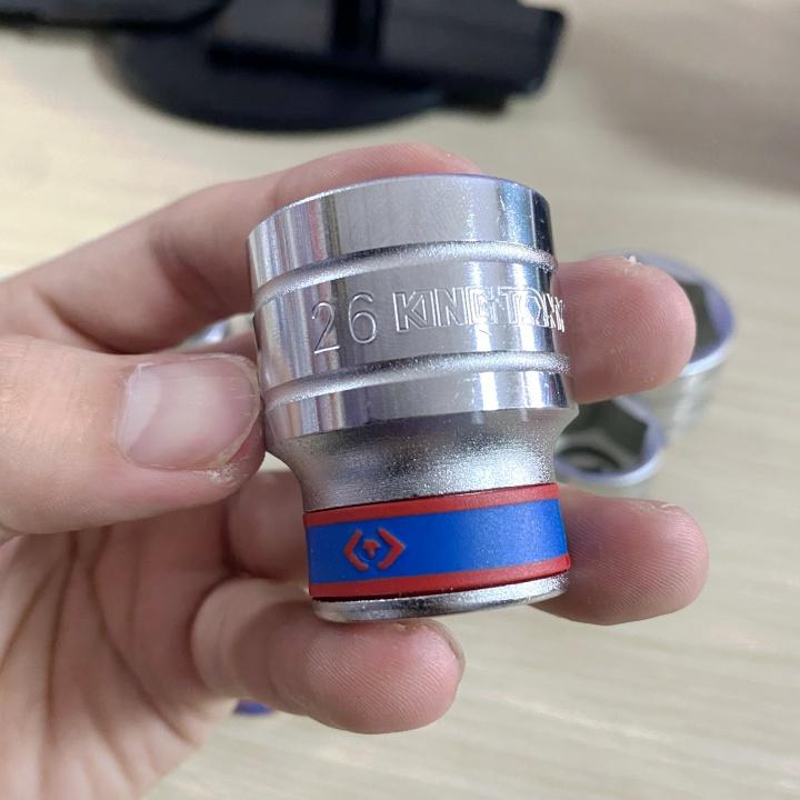 Tuýp 1/2 trắng ngắn KINGTONY 4335 6 cạnh TỪ 8-36mm