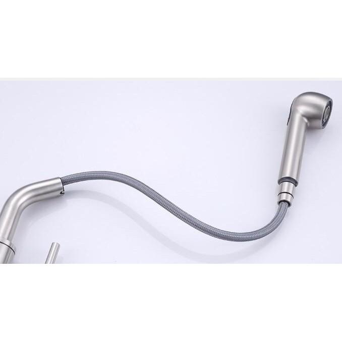 VÒI CHÉN DÂY RÚT HÌNH BÚA INOX 304