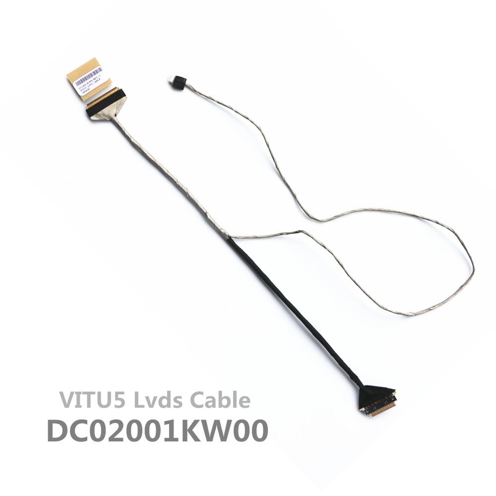 New VITU5 DC02001KW00 Lcd Lvds Cable For Lenovo Ideapad U510 Lcd Lvds Cable
