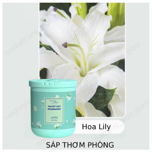 Sáp thơm phòng 260g chiết xuất thiên nhiên dạng gel, sáp khử mùi phòng ngủ, nhà vệ sinh mùi hương tự nhiên Catan