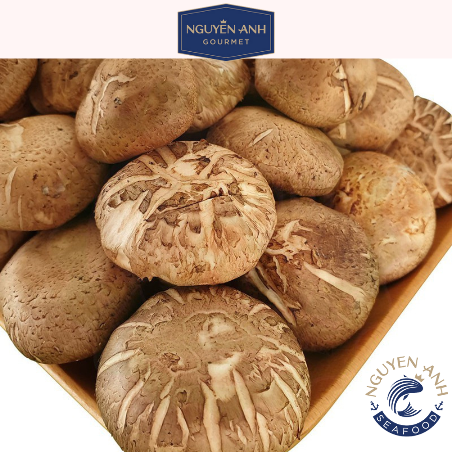 Nấm đông cô tươi 1kg nông trại Nấm Xanh
