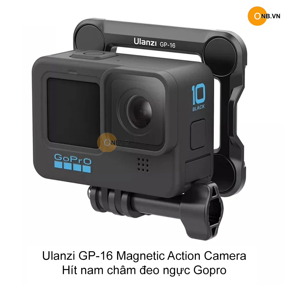 Ulanzi GP-16 Magnetic - Mount đeo ngực nam châm cho Gopro 10