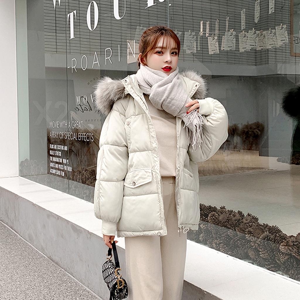 Áo phao ấm mũ có lông - AP-G04