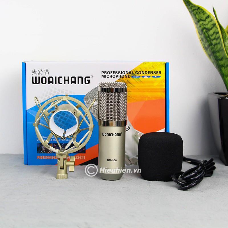 Micro Livestream BM900 Thu Âm Hát Karaoke Chuyên nghiệp