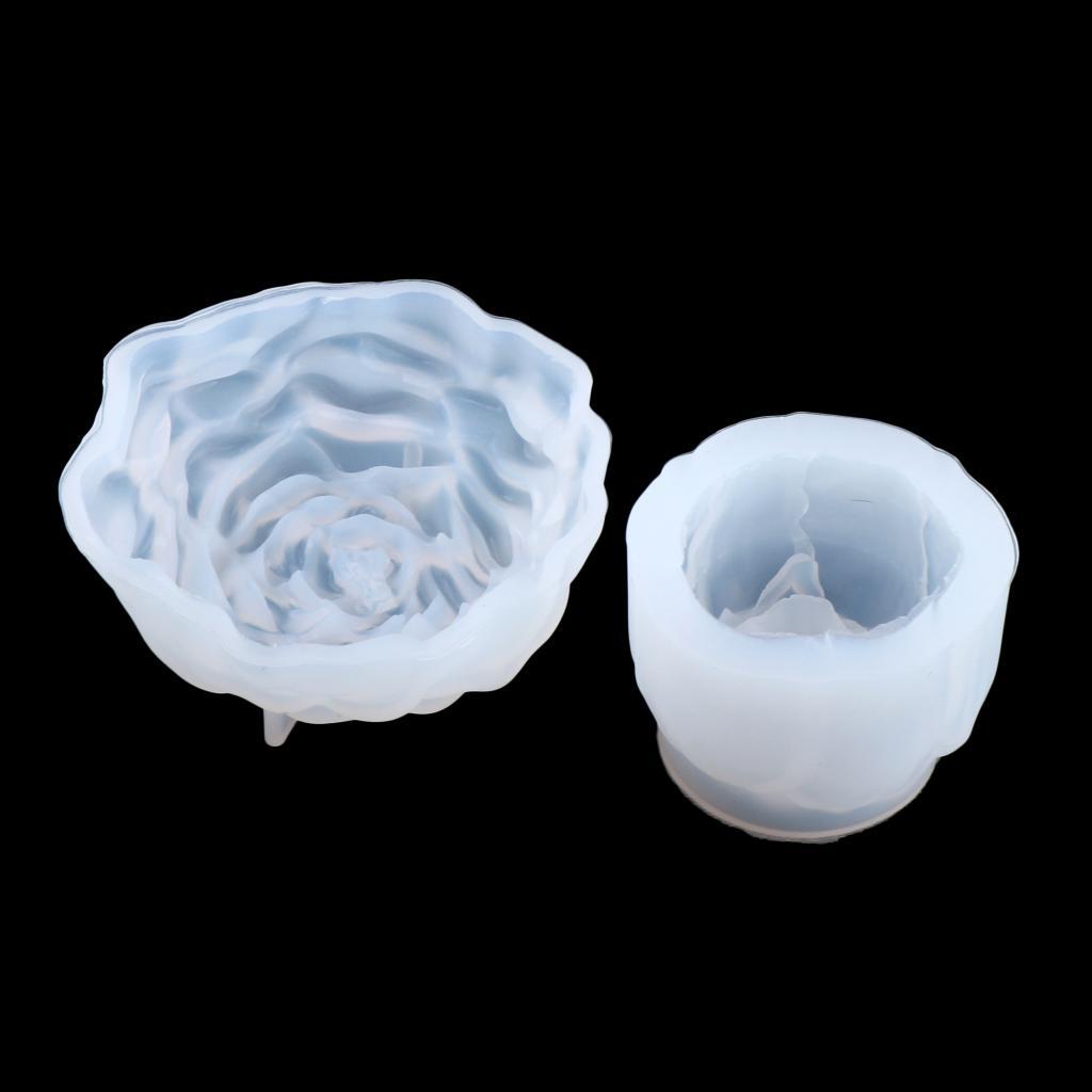 Flower Shape Resin Silicone Molds for Fondant, Baking, Cake