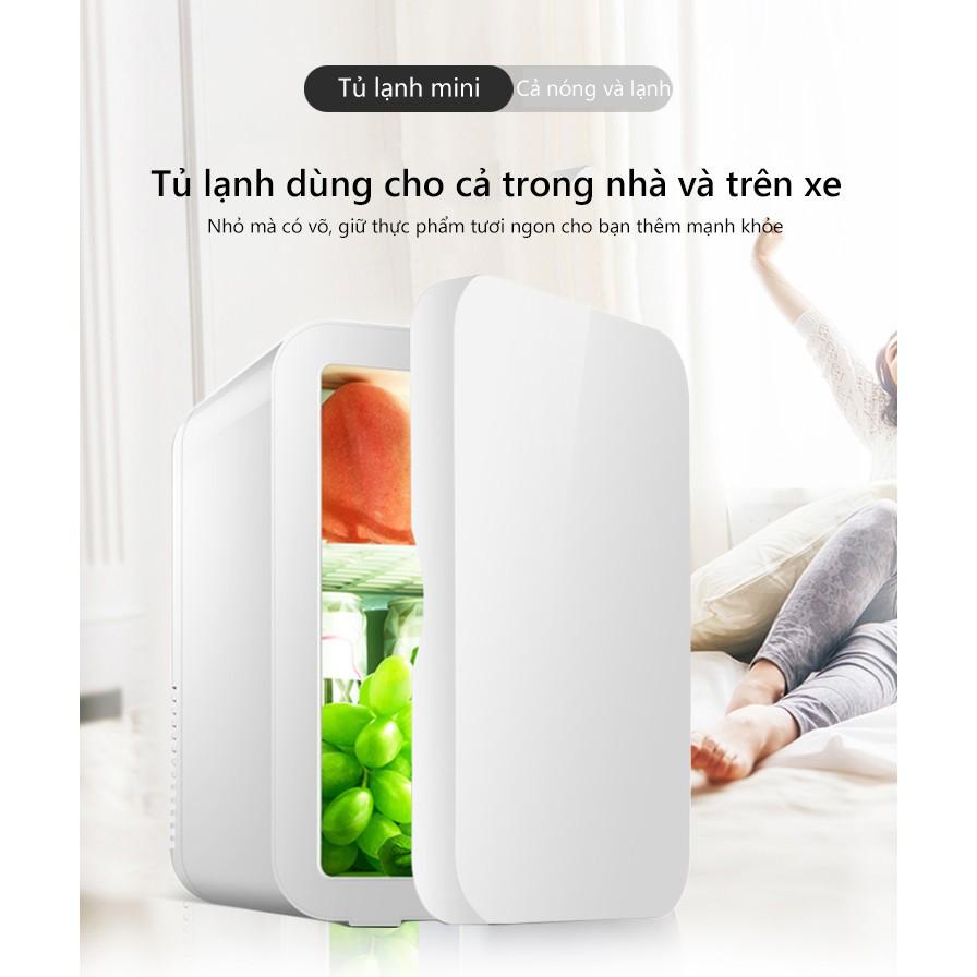 Tủ lạnh mini 8L dùng trên xe oto, gia đình, tủ lạnh mini