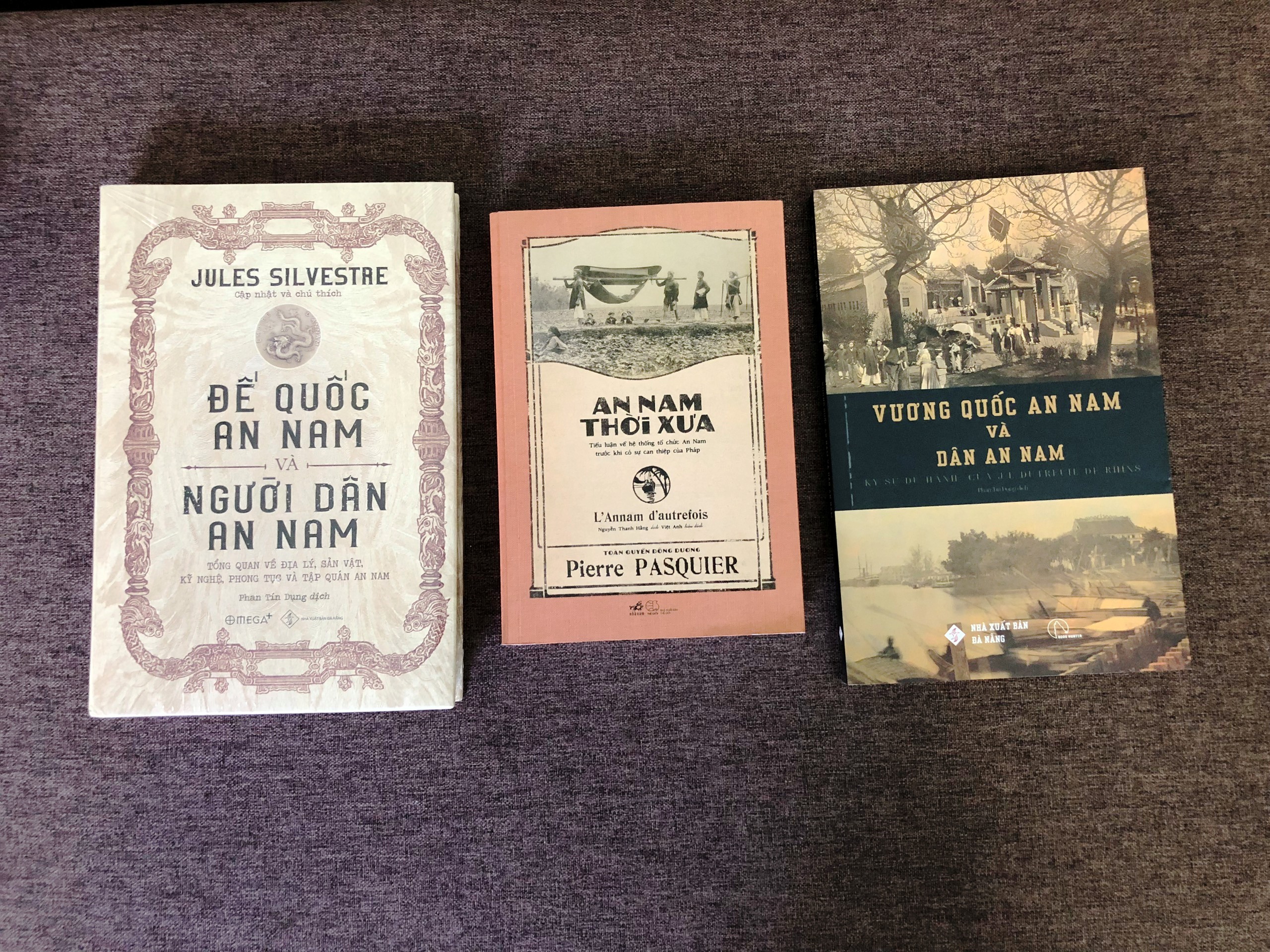 Bộ 3 cuốn: Vương quốc An Nam và dân An Nam + Đế quốc An Nam và người dân An Nam + An Nam thời xưa (Sách biên khảo văn hóa lịch sử Việt Nam thời xưa)
