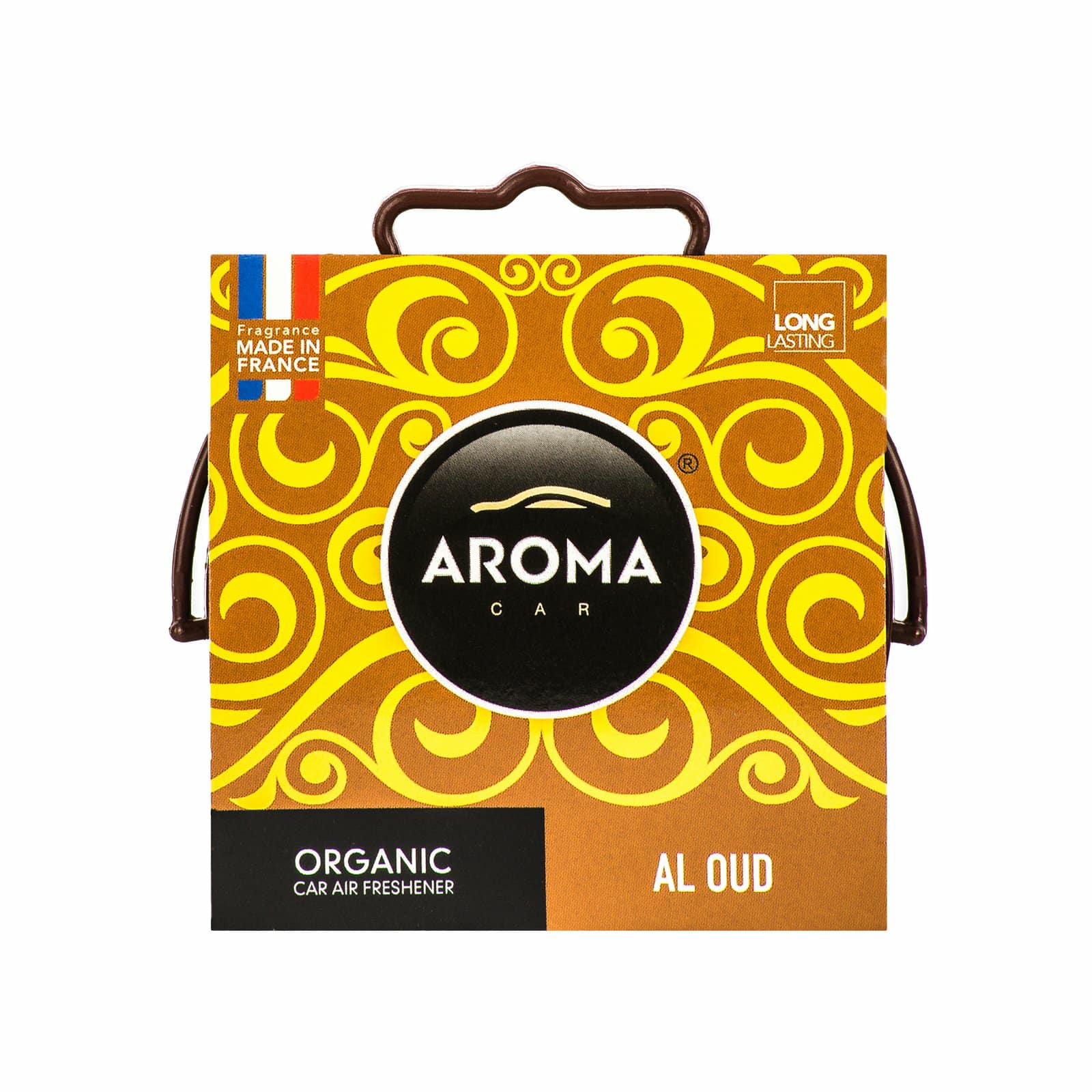 Sáp thơm ô tô Aroma Car Organic 40g - Al Oud (gỗ trầm hương)