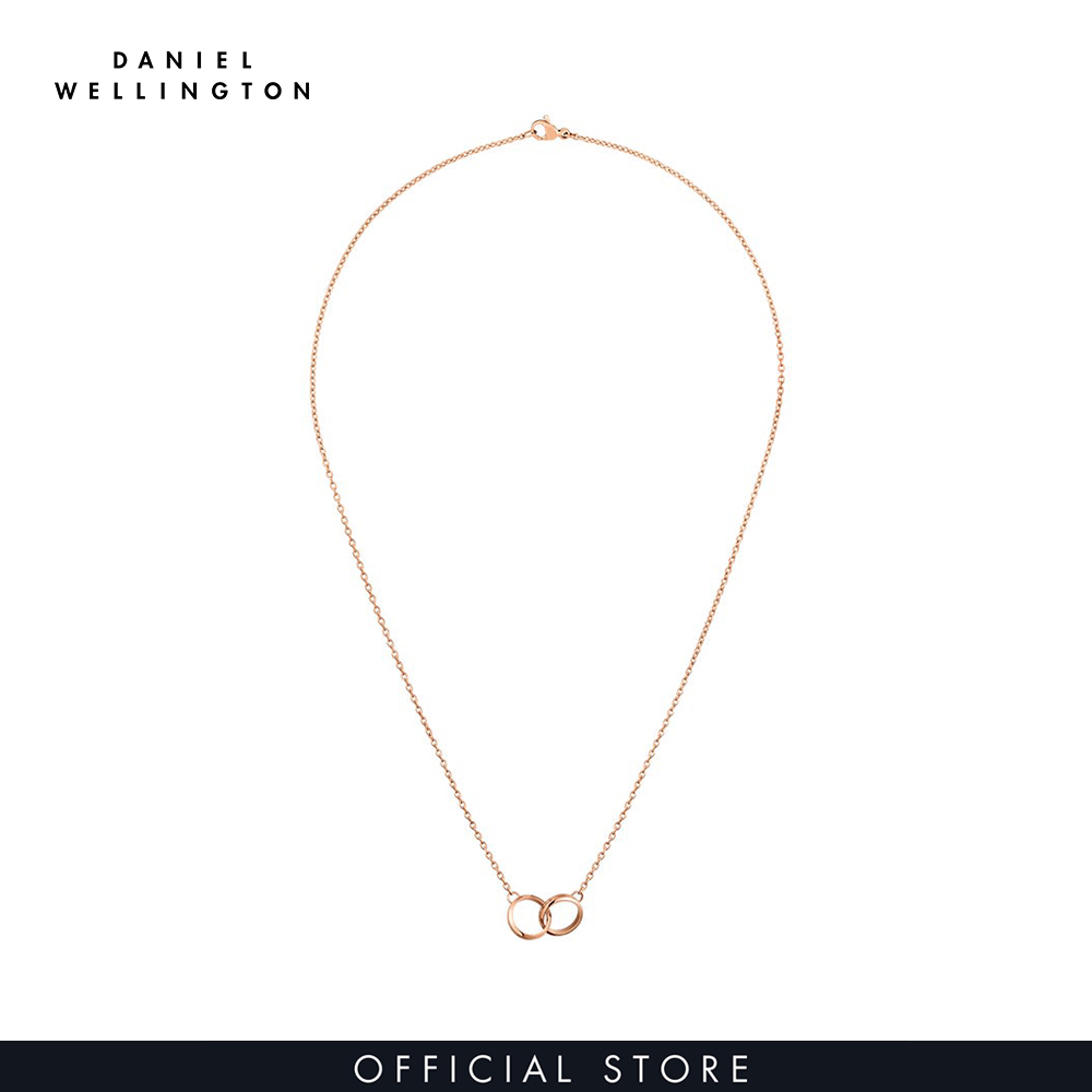 Dây chuyền Daniel Wellington màu vàng hồng - Elan DW00400166