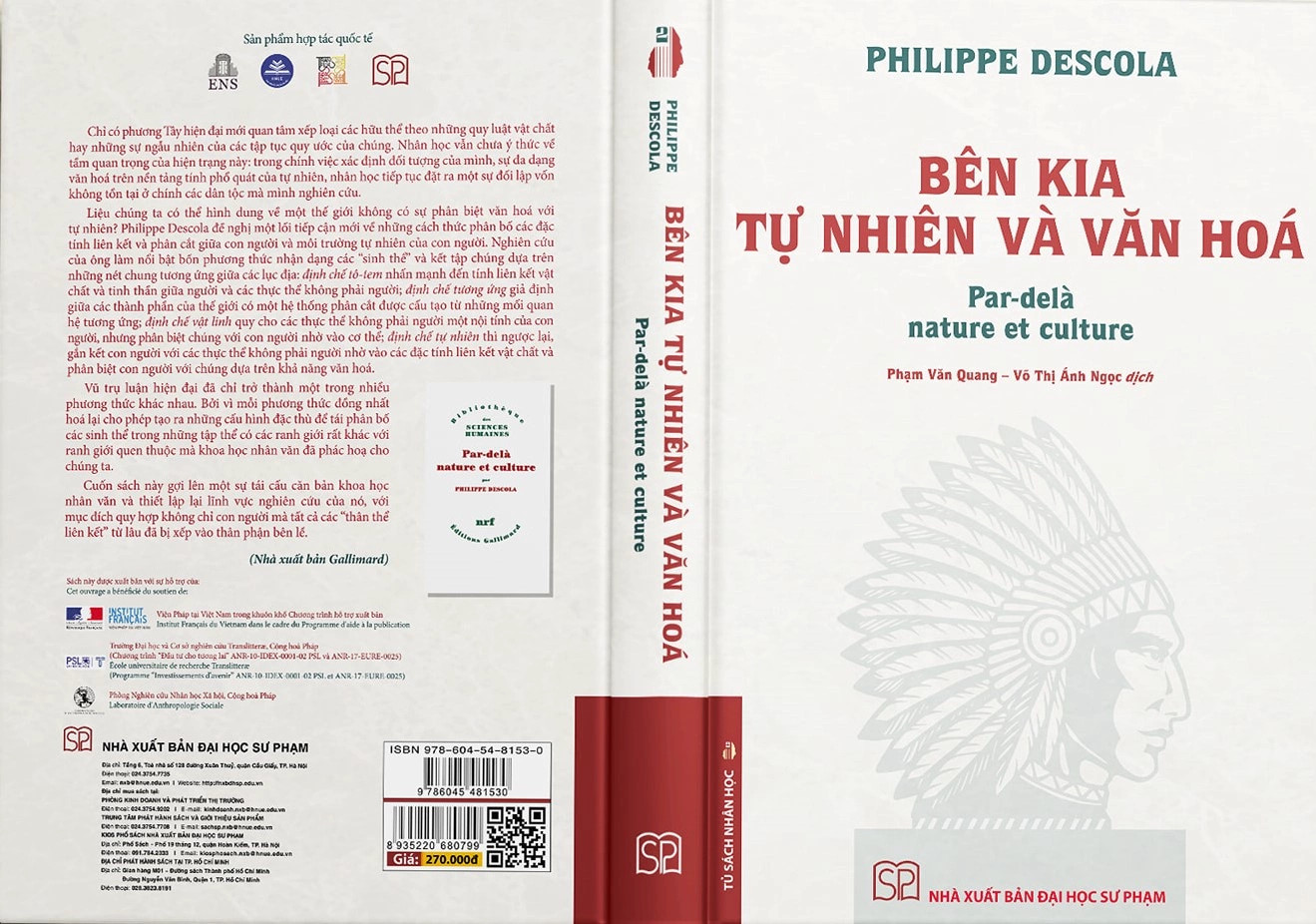Bên Kia Tự Nhiên Và Văn Hóa - Philippe Descola - Phạm Văn Quang, Võ Thị Ánh Ngọc dịch - (bìa mềm)