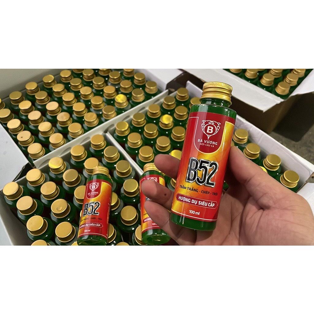 Hương dụ cá siêu cấp B52 Bá Vương - Chuyên câu cá trắm, chép, trôi - mồi câu đơn, câu đài B52