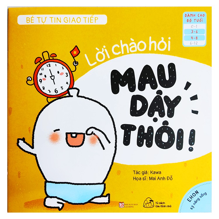 Ehon Bé Tự Tin Giao Tiếp - Combo Bộ Sách 6 Quyển