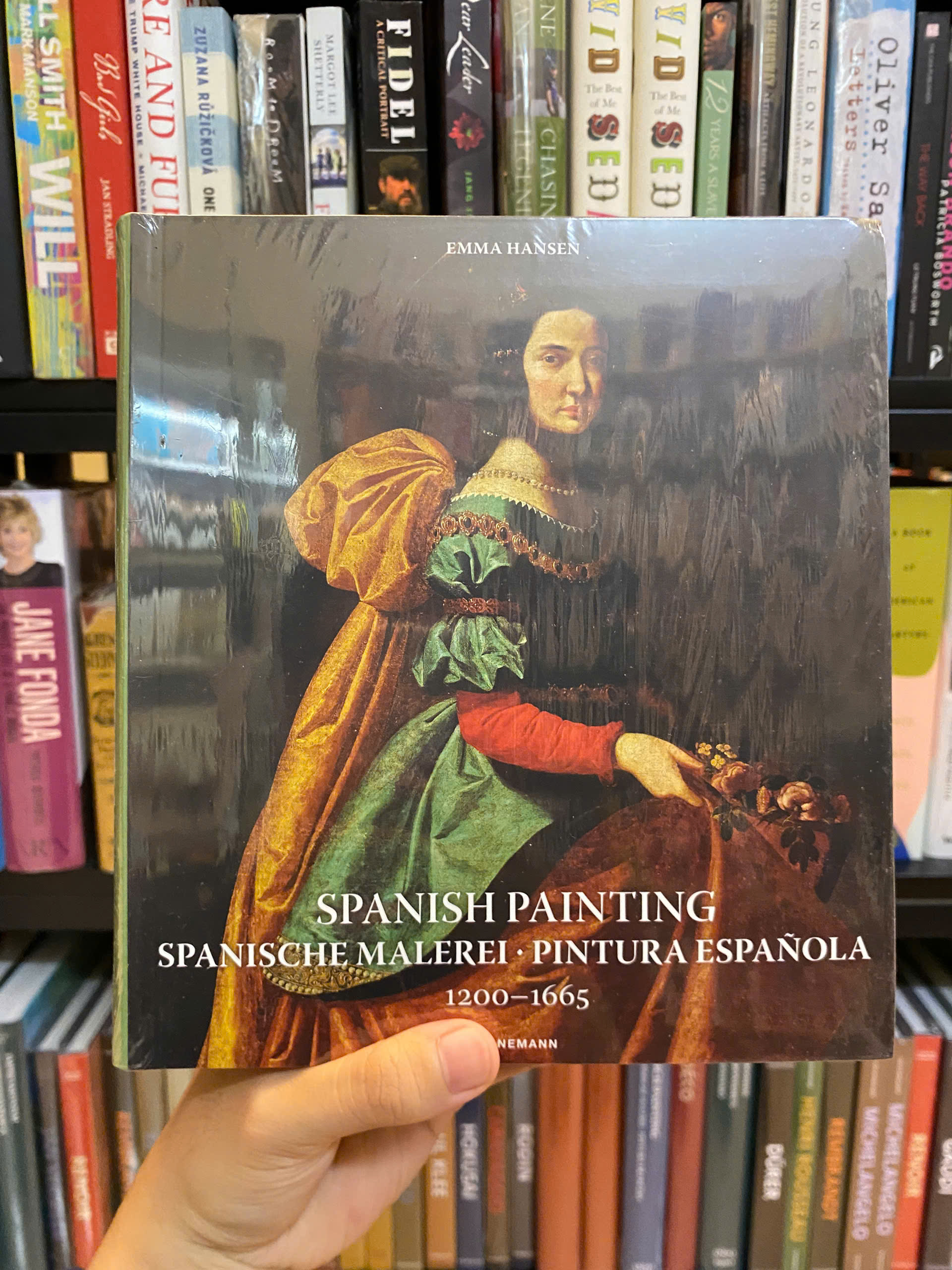 Sách - Spanish Painting: Spanische Malerei, Pintura Española 1200 - 1665 / English Art Book
