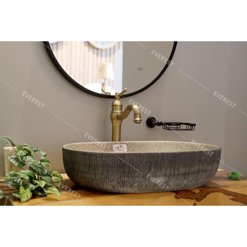 Chậu sứ mỹ thuật - lavabo đặt bàn mỹ nghệ