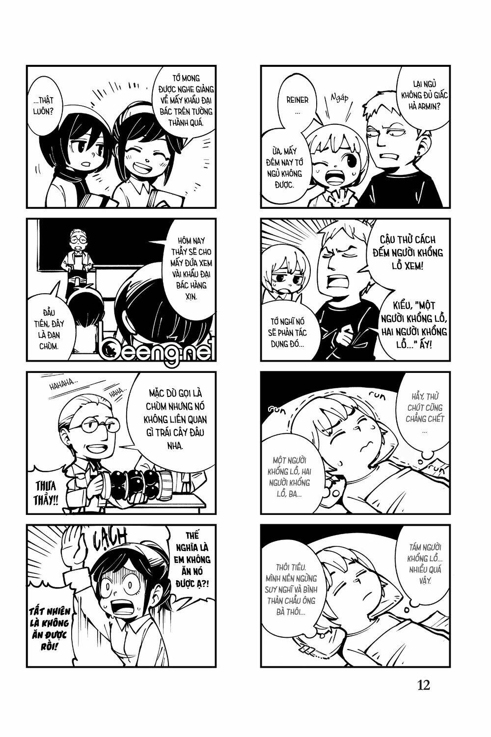 cà khịa với khổng lồ chapter 1 12