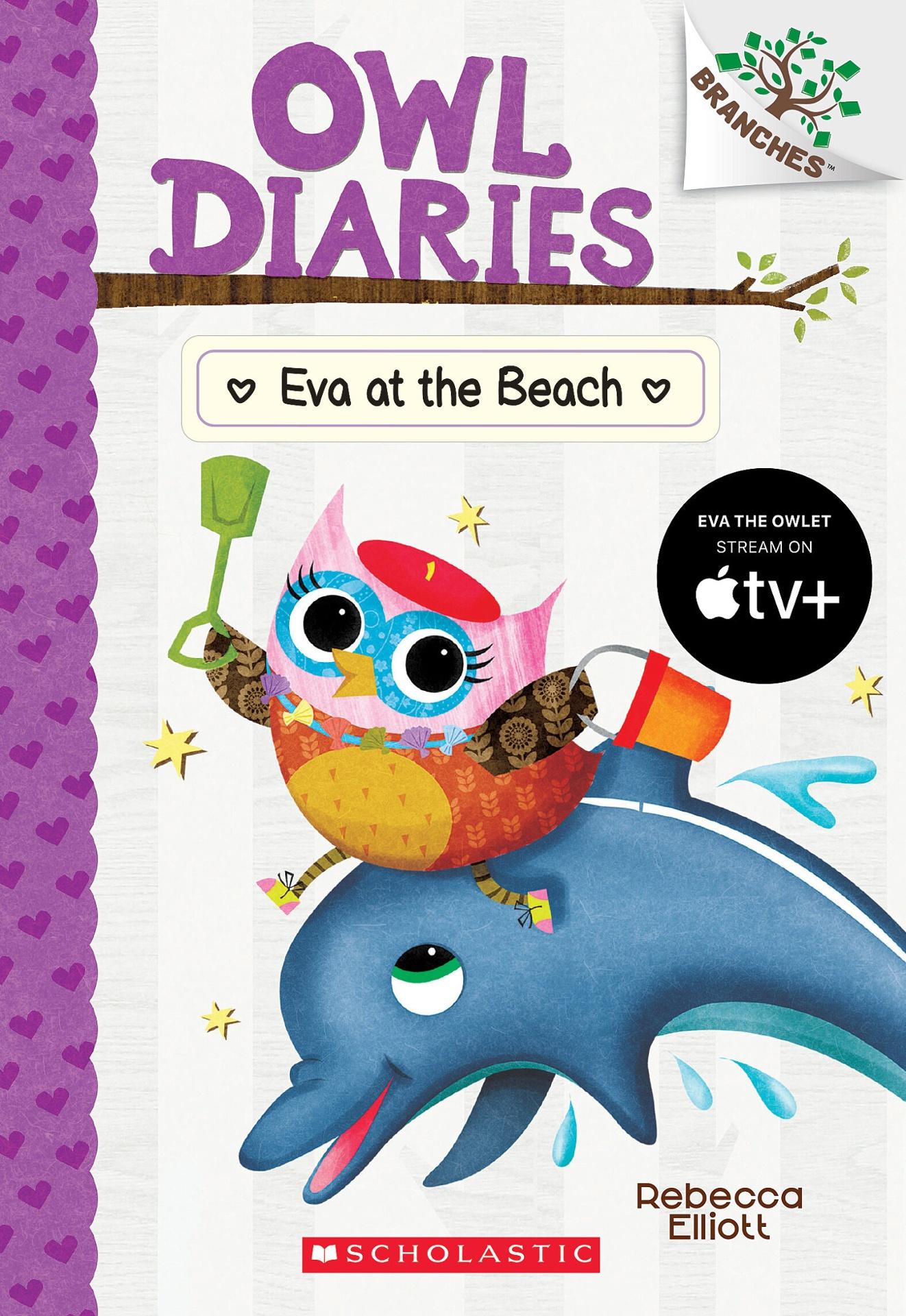 Sách ngoại văn: Owl Diaries - Book 14 - Eva At The Beach