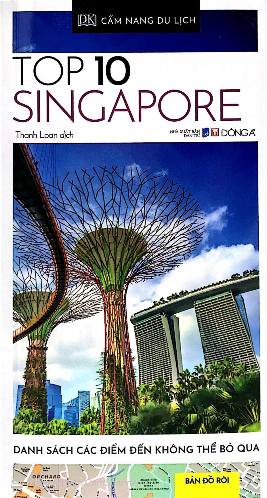 Sách Cẩm Nang Du Lịch - Top 10 Singapore