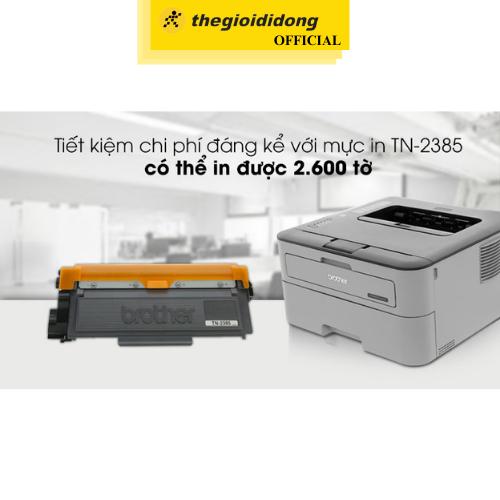 Máy in laser trắng đen đơn năng Brother HL-L2321D - Hàng chính hãng