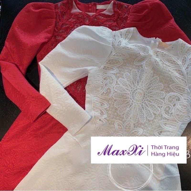 Đầm ôm body đầm nữ phối ren tay ngắn