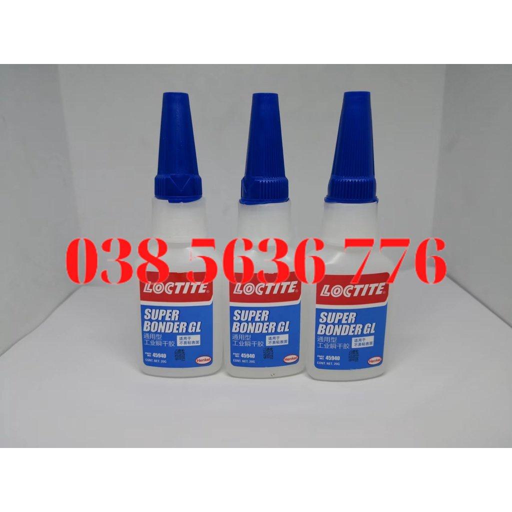 Keo Dán Tức Thì Henkel Loctite Siêu Dính Bonder GL Đa Năng