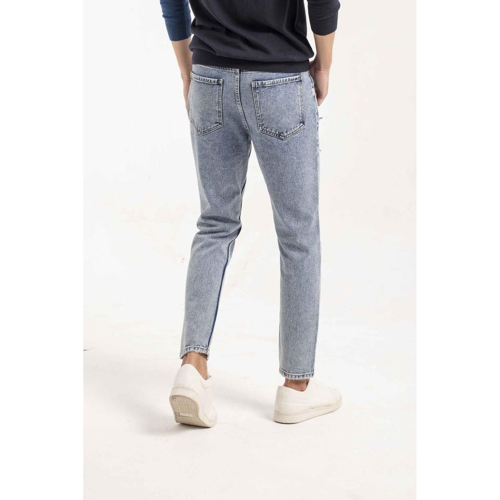 Quần jeans nam ARISTINO AJN00209 dáng suông nam tính