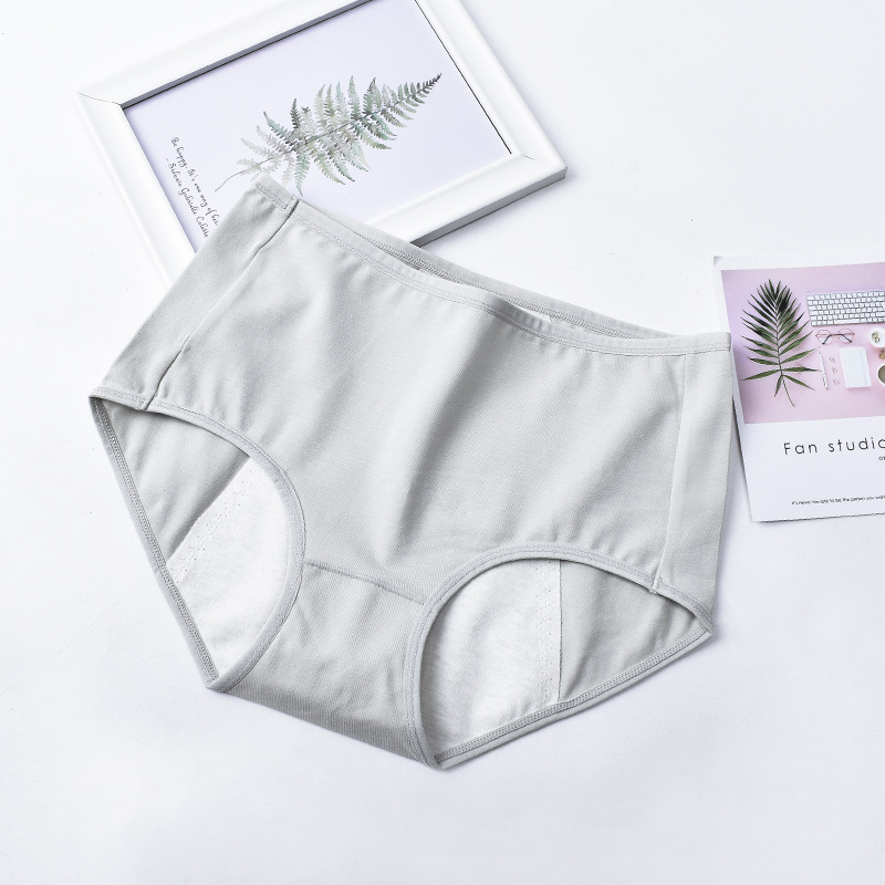 Quần Lót Chống Tràn Nguyệt San Trơn Cotton Thoáng Khí Cạp Vừa P471