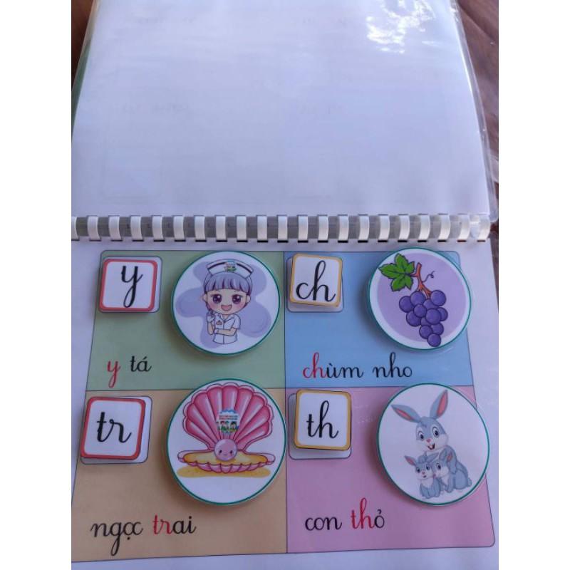 HỌC LIÊU BẢN CHỮ CÁI TIẾNG VIỆT MẪU MỚI