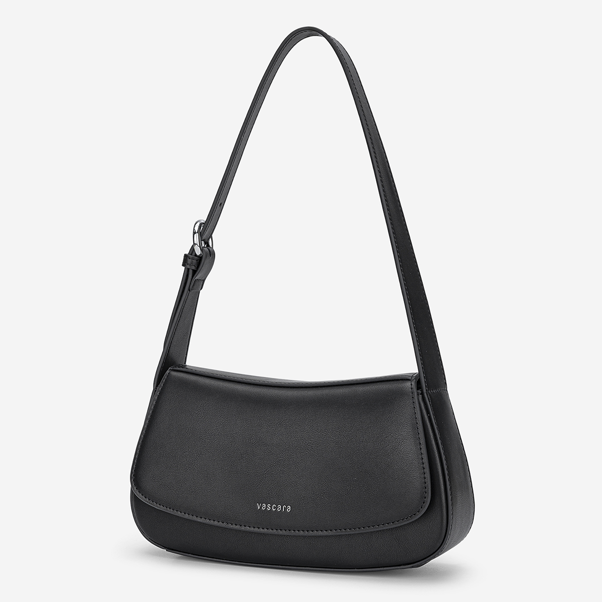 Vascara Túi Leather Kiểu Hobo Nắp Gập - SAT 0338