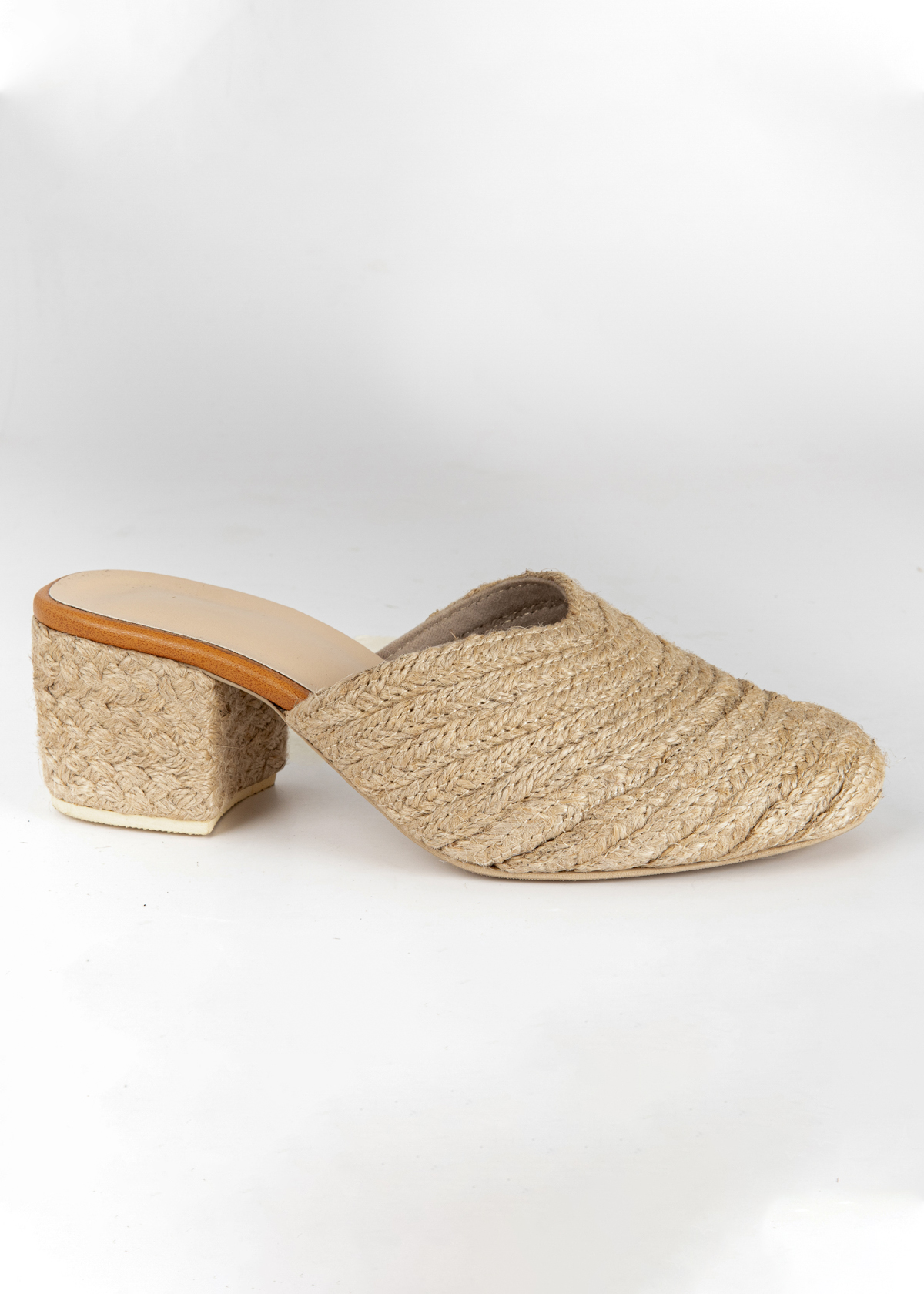 Dép đế cói sục abaca- Liliw Shoes - cao 8cm