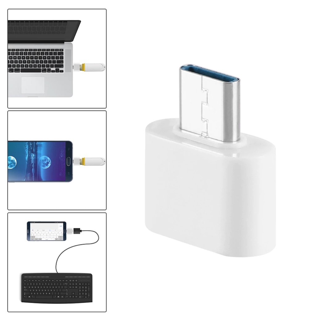 Đầu Chuyển OTG USB 3.0 Ra Type C - Kết Nối Chuột, Bàn Phím, Tay Cầm Game, chuyển đổi từ cổng USB ra cổng Type C - Hàng chính hãng