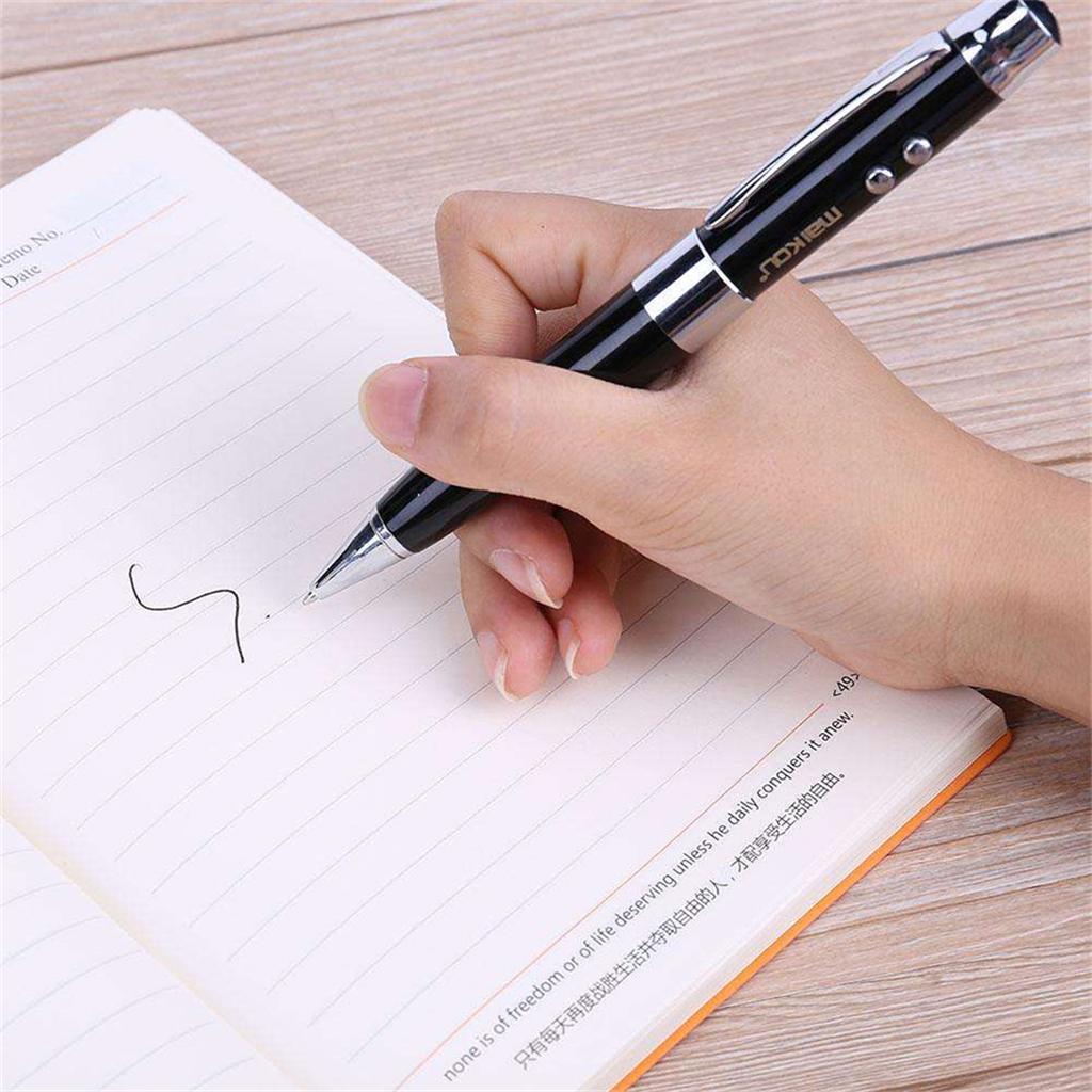 Multi-function USB Flash Drive LED Light Money  Writing Pen - 128GB