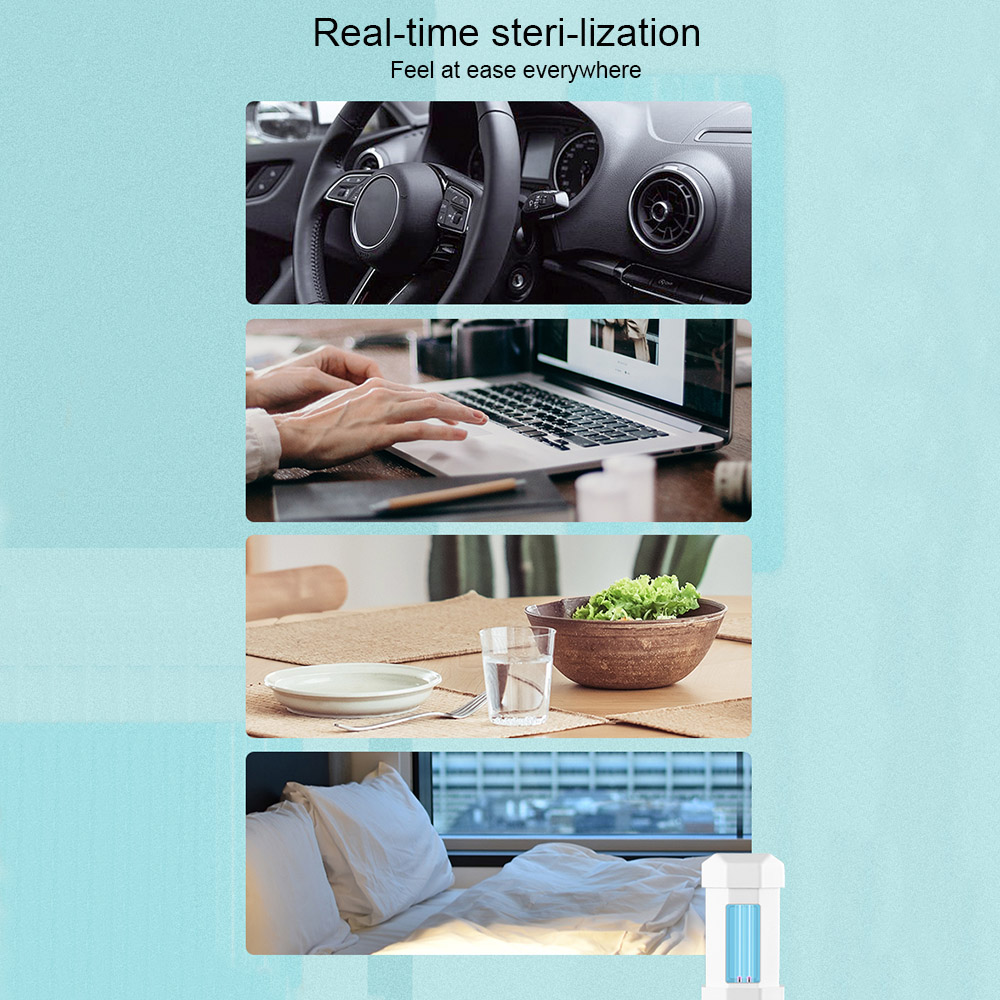 Đèn UV Tia cực tím diệt khuẩn cầm tay  có thể sạc lại Sử dụng trên ô tô nhỏ tại nhà