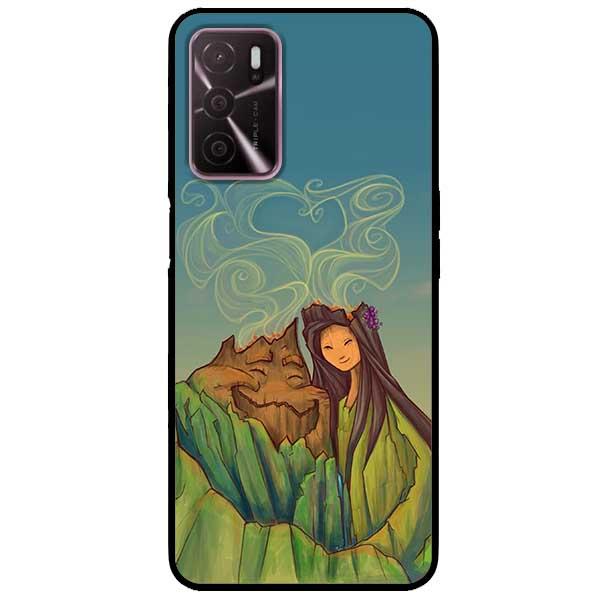 Ốp lưng dành cho Oppo A16 - Mẹ Thiên Nhiên