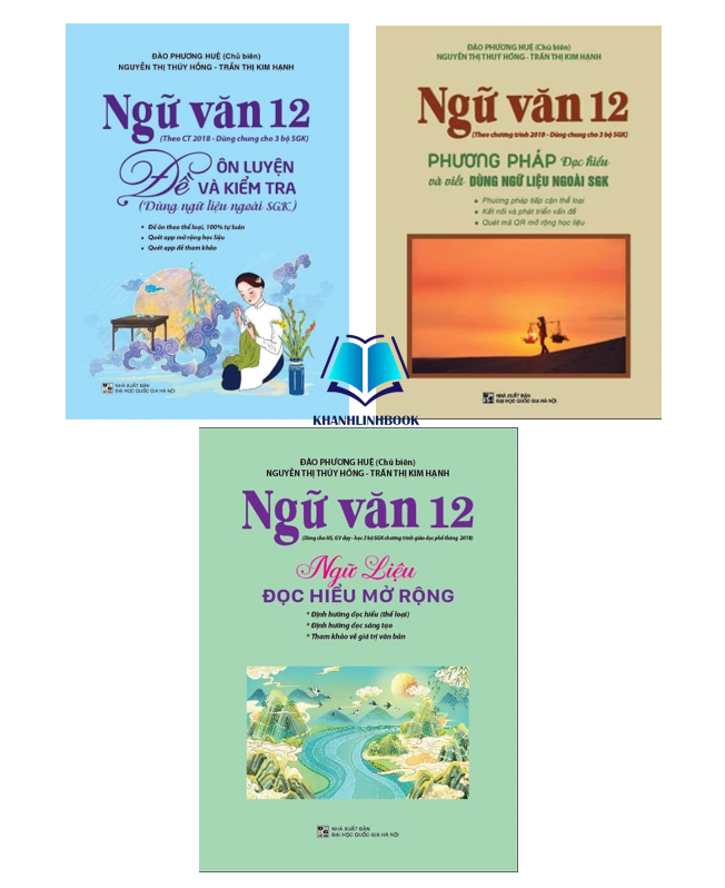 Sách - Combo Ngữ Văn 12 Đề Ôn Luyện Và Kiểm Tra - Phương Pháp Đọc Hiểu Và Viết - Đề ôn luyện và kiểm tra