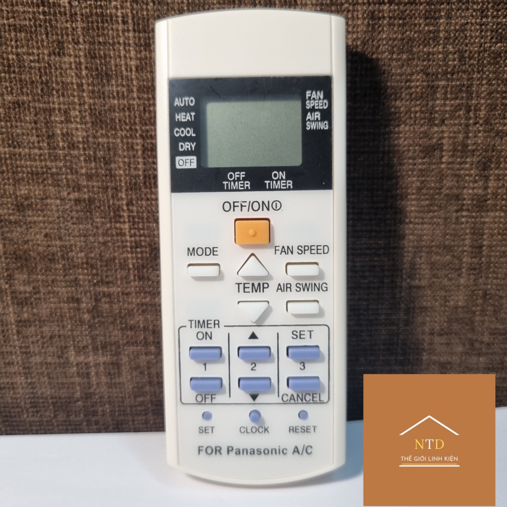 Điều khiển cho điều hòa Panassonic 2 chiều thường