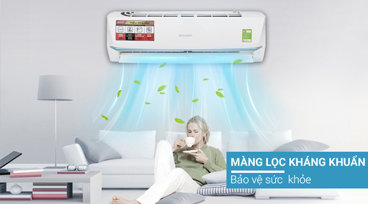 Máy Lạnh Sharp AH-A25UEW (1.0HP) - Hàng Chính Hãng