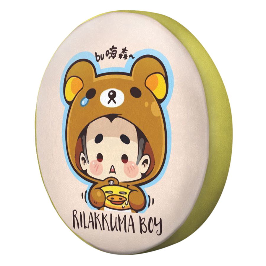 Gối tròn Cậu bé Rilakkuma - GOCP164