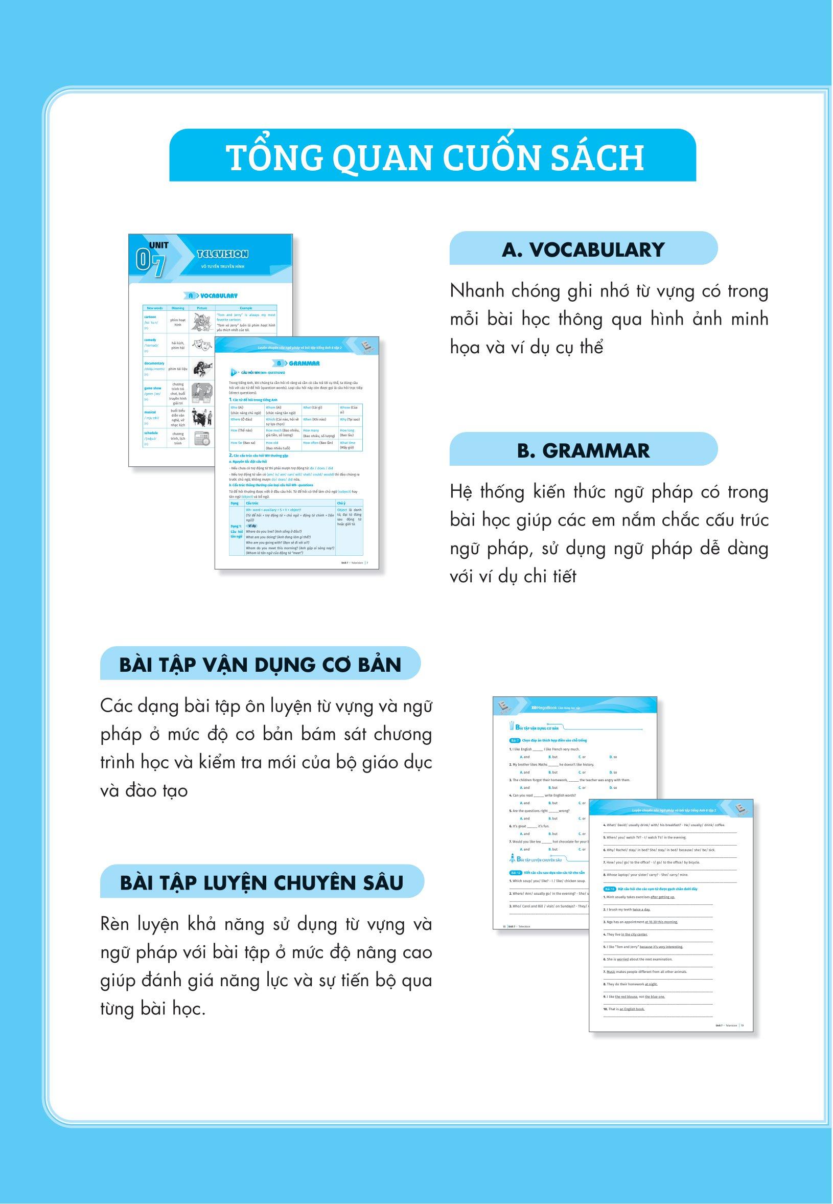 Luyện Chuyên Sâu Ngữ Pháp Và Bài Tập Tiếng Anh 6 - Tập 2 (Theo Chương Trình Global Success)