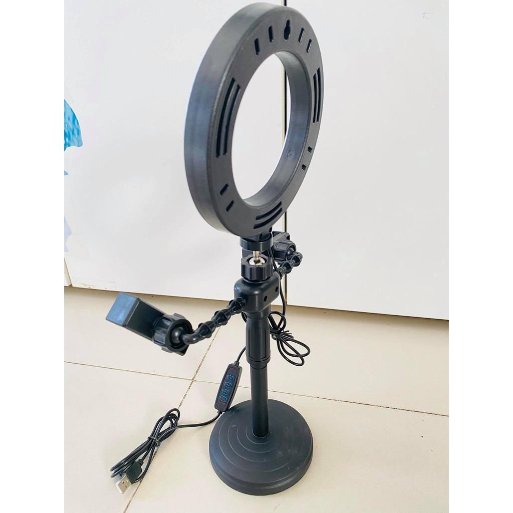 Giá đỡ kiêm đèn livestream