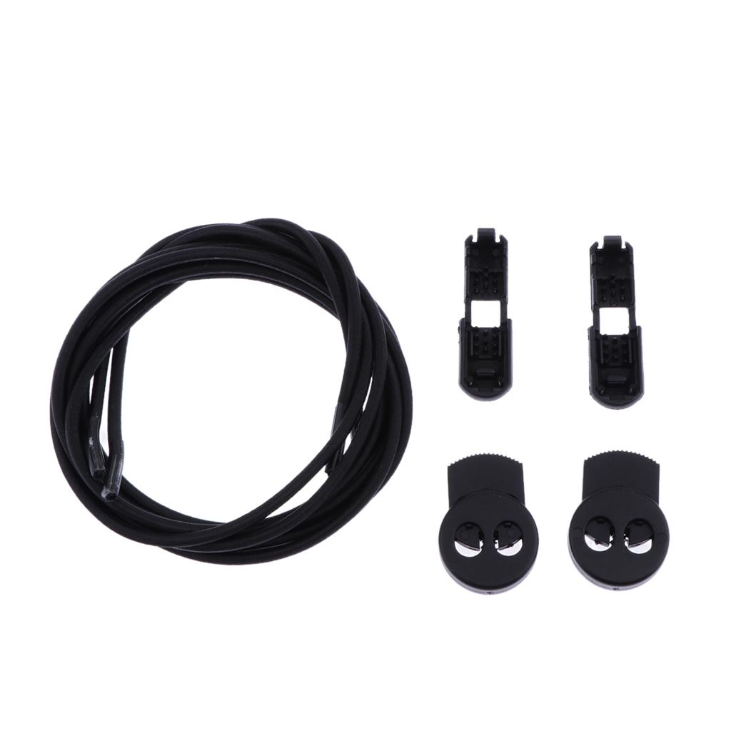 No Tie Shoelaces, Reflective Elastic Lock Shoe Laces, 100cm One Size Fits All Adult and Kids Shoes