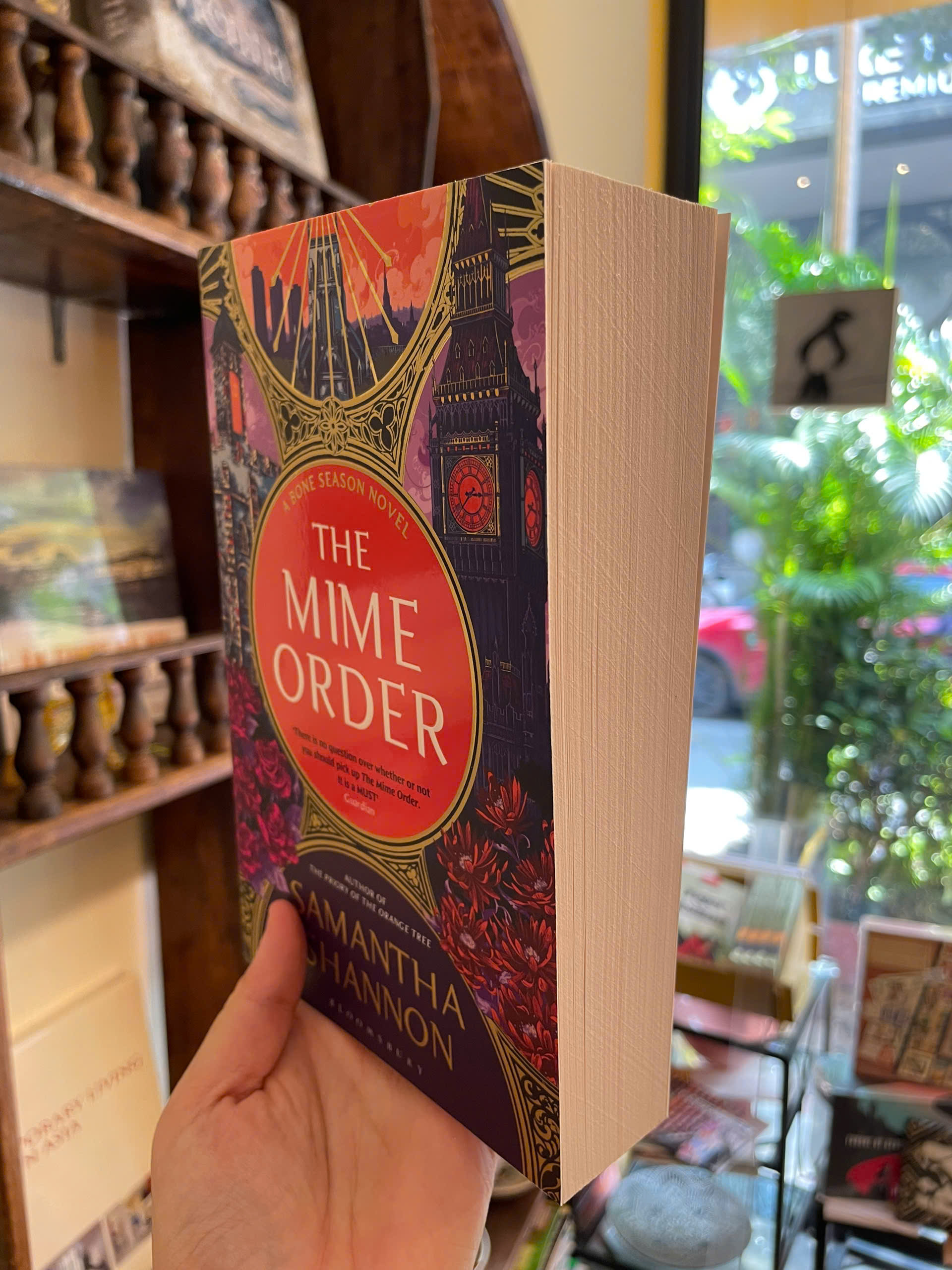 Sách - The Mime Order by Samantha Shannon - Fantasy/Dystopia/Young Adult book in English - Ngoại Văn